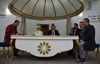 Kocasinan’da bir günde 23 çift, mutlu yuvaların...