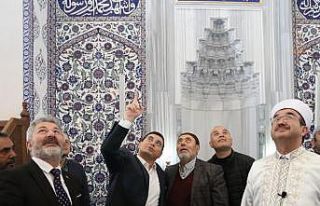 Konyalılar Camii dualarla açıldı