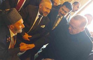 Kore gazisinin Cumhurbaşkanı Erdoğan ile görüşme...