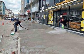 Körfez’de üstyapı çalışmaları sürüyor