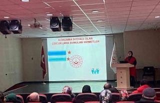 Koruyucu aile adaylarına bilgilendirme toplantısı...