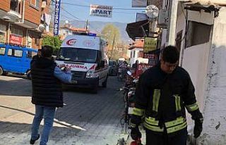 Köyceğiz’de alev alan akü bir kişiyi yaraladı