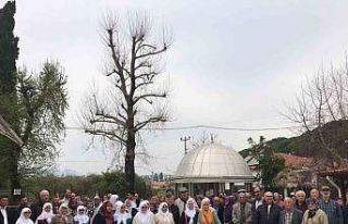Köyceğizli umreciler dua ve tekbirlerle uğurlandı