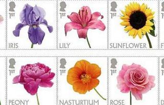 Kral Charles’ın silüetinin bulunduğu ilk pullar...