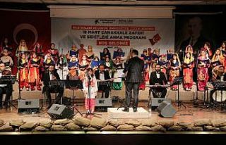 Küçükçekmece’de Çanakkale şehitleri anıldı