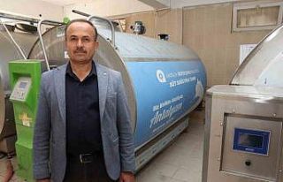 Küçükköy’e 8 tonluk süt tankı