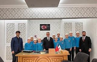 Kuran bülbüllerinden duygulandıran bağış