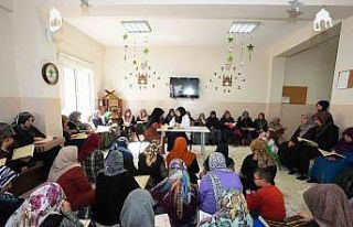 Kur’an-ı Kerim kursu yoğun ilgi görüyor