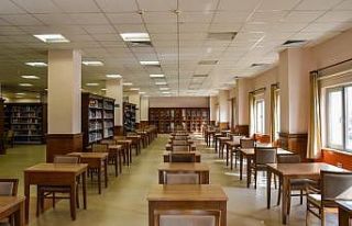 Kütüphane ve Bilgi Merkezi deprem bölgesinden gelen...