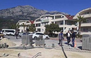 Kuzdere’de alt ve üst yapı çalışmaları