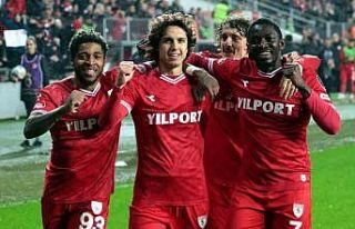 Lider Samsunspor 16 maçtır kaybetmiyor