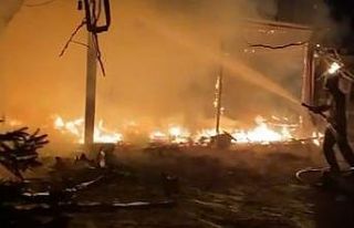 Lokantada çıkan yangın söndürüldü