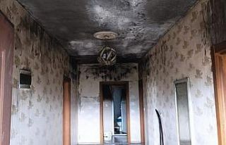 Malatya’da ev yangını