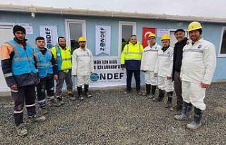 Malatya’da Madenciler Mahallesi kurulmaya başlandı