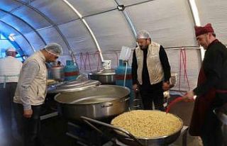 Malatya’da yemeklerin kontrolü Van ekiplerinde