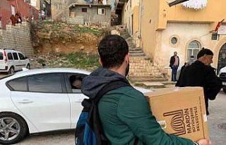 Mardin’de tespit edilen 50 bin aileye gıda kolisi...