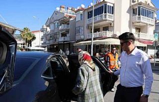 Marmaris’te makam araçları yaşlıların hizmetine...