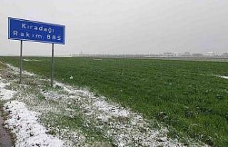 Mart ayının son günü Batman’a kar yağdı