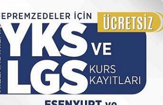 Melikgazi Belediyesi’nden depremzede öğrencilere...