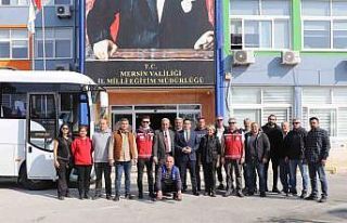 Mersin’den 15 gönüllü öğretmen depram bölgesine...