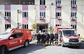 Mersinli dalgıçlar Şanlıurfa’da arama kurtarma...