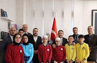 Mesleki yarışmalarda dereceye giren öğrenciler...