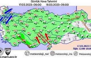 Meteoroloji’den uyarı: Kuvvetli yağış, sel baskını...