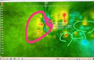 Milli yer altı görüntüleme cihazıyla enkaz altındaki...