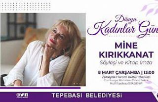 Mine Kırıkkanat okurları ile buluşacak