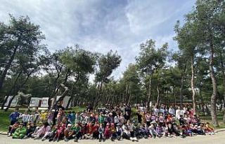 Minikler baharın gelişini kutladı