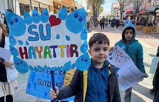 Miniklerden anlamlı farkındalık: Suyun önemine...