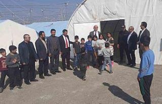 Müftülük depremzedeleri yalnız bırakmıyor