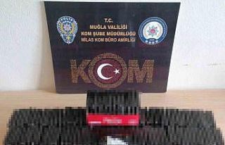 Muğla’da kaçak sigara ve tütün operasyonu