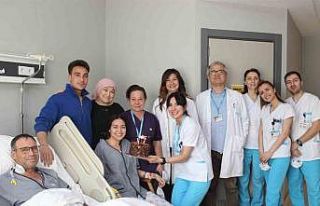 Nakil sonrası çifte kutlama