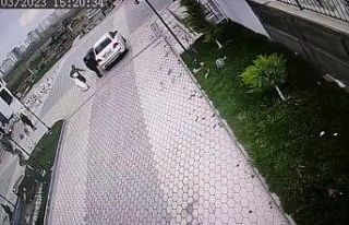 Nakliyeci hırsızlar kameraya yakalandı