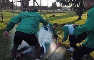 Nalepa ile Sacko’ya eğlenceli doğum günü kutlaması