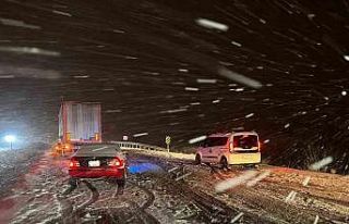 Nevşehir’de kar ulaşımı olumsuz etkiledi