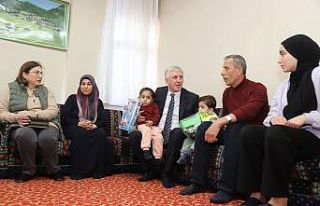 Of’ta 848 depremzede ağırlanıyor