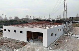 Okçuluk Salonu’nda çalışmalar hızlandı