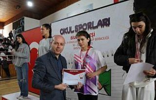 Okul sporları gençler bilek güreşi Muğla’da...