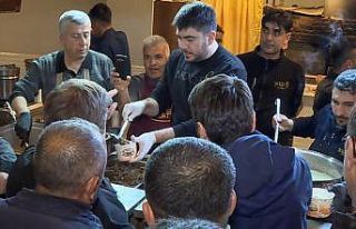 Ömür Şef, Elbistan’da her gün 12 bin kişiye...