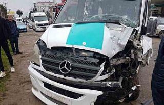 Ordu’da öğretmen servisi kaza yaptı: 8 yaralı