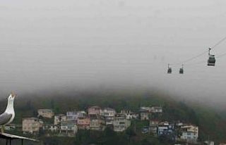 Ordu’da sis güzelliği