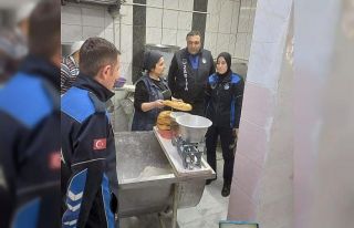 Örnek fırıncılar: Zabıta denetiminde pide gramajları...