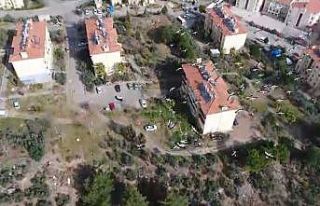 Osmaniye’de leyleklerin göçü görüntülendi