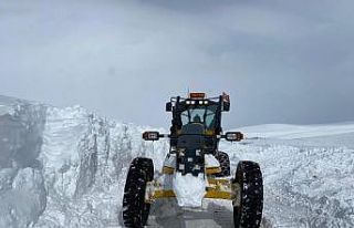 Özel İdare’nin karla mücadele mesaisi sürüyor