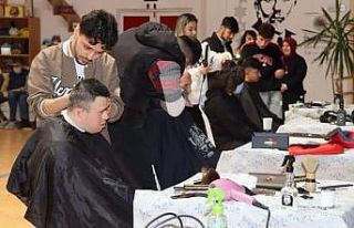 Özel öğrencilere özel saç bakım hizmeti