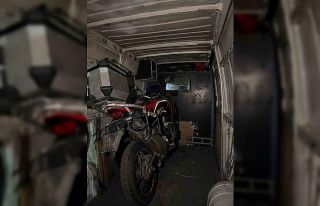 Park halindeki motosikleti çalan 4 şüpheli yakalandı