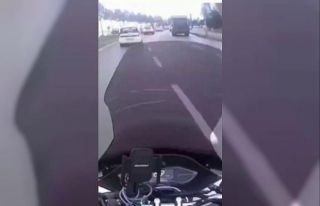 Pendik’te otomobil sürücüsüyle kuryenin yol...