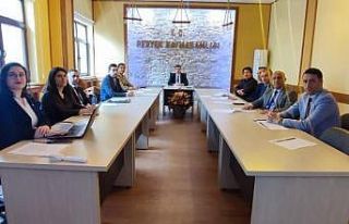 Pertek’te kadına yönelik şiddetle mücadele toplantısı